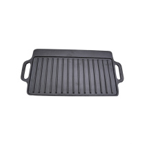 Custom cast iron BBQ/steak griddle plate